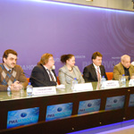 Президиум РПО на пресс-конференции «Человек в обществе риска: альтернативы и сценарии развития»