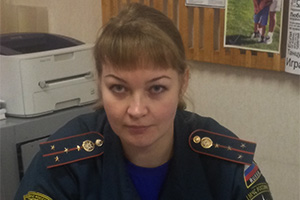Наталья Могиленских – лучший психолог МЧС России в 2014 году