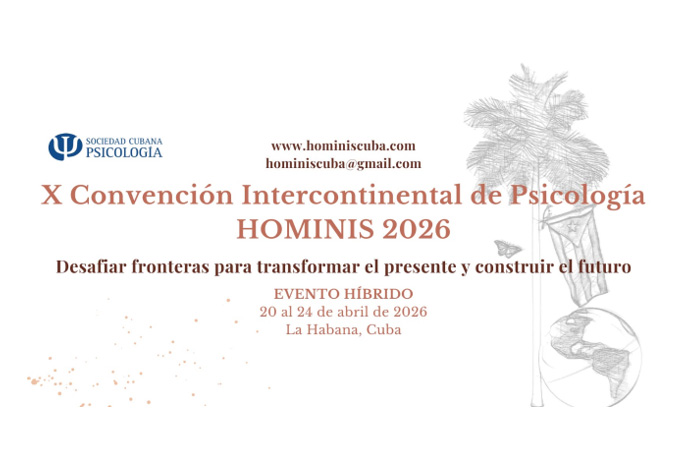 X Intercontinental Psychology Convention HOMINIS 2026, April 20 - 24, 2026, online/offline