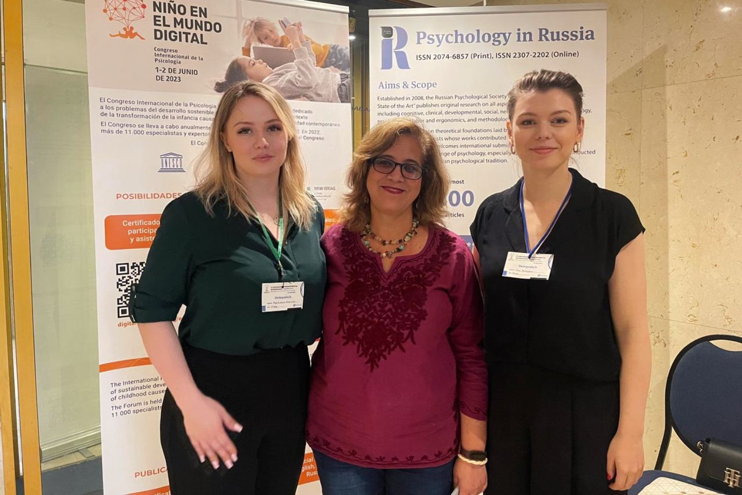 Delegation of the Russian Psychological Society at the Intercontinental Congress of Psychologists HOMINIS 2023